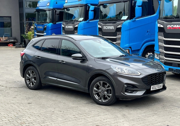 Ford Kuga cena 93500 przebieg: 143000, rok produkcji 2020 z Wiązów małe 154